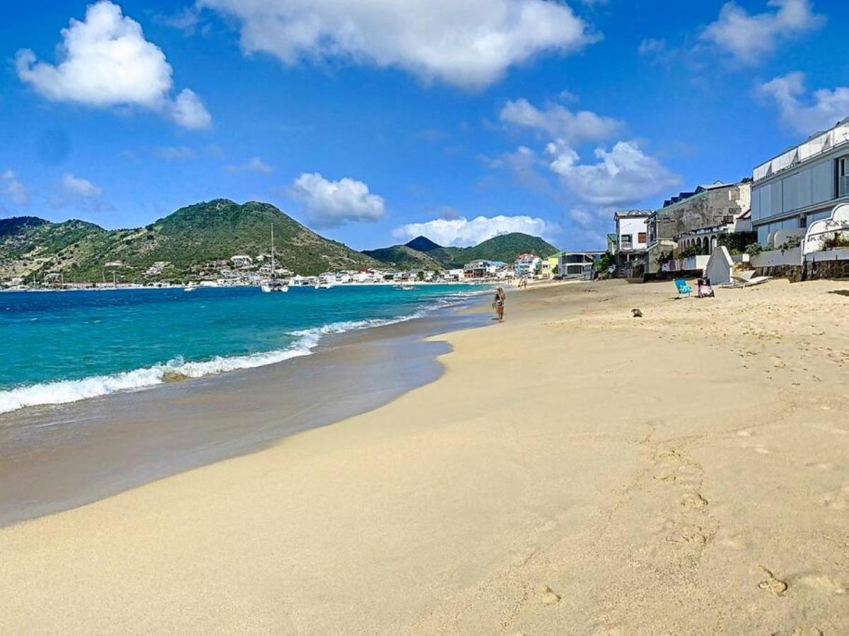 Pavillon Beach 9, Feet In The Water In Grand Case Exteriör bild